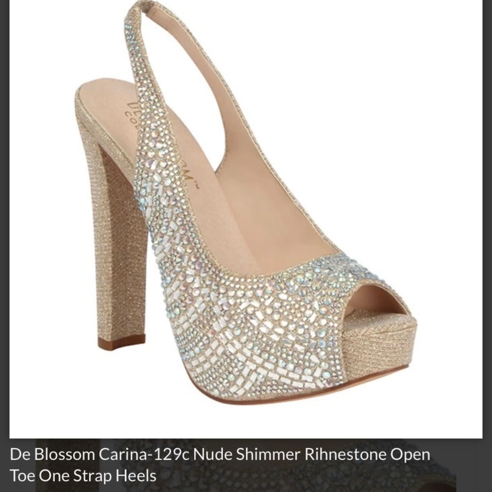 High heel open toe